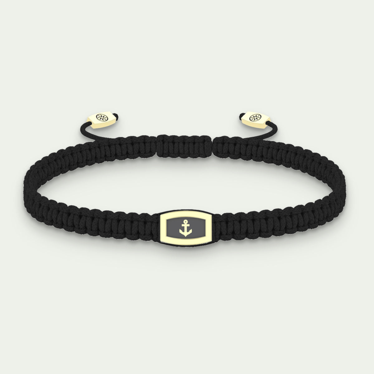 The Anchor Composition — Yellow Gold / Black